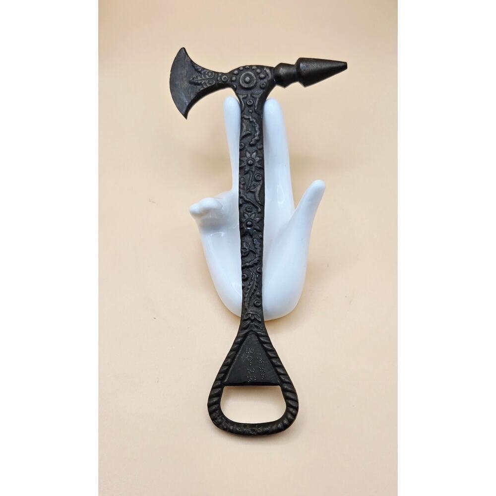 Axe VTG Cast Iron Bottle Opener